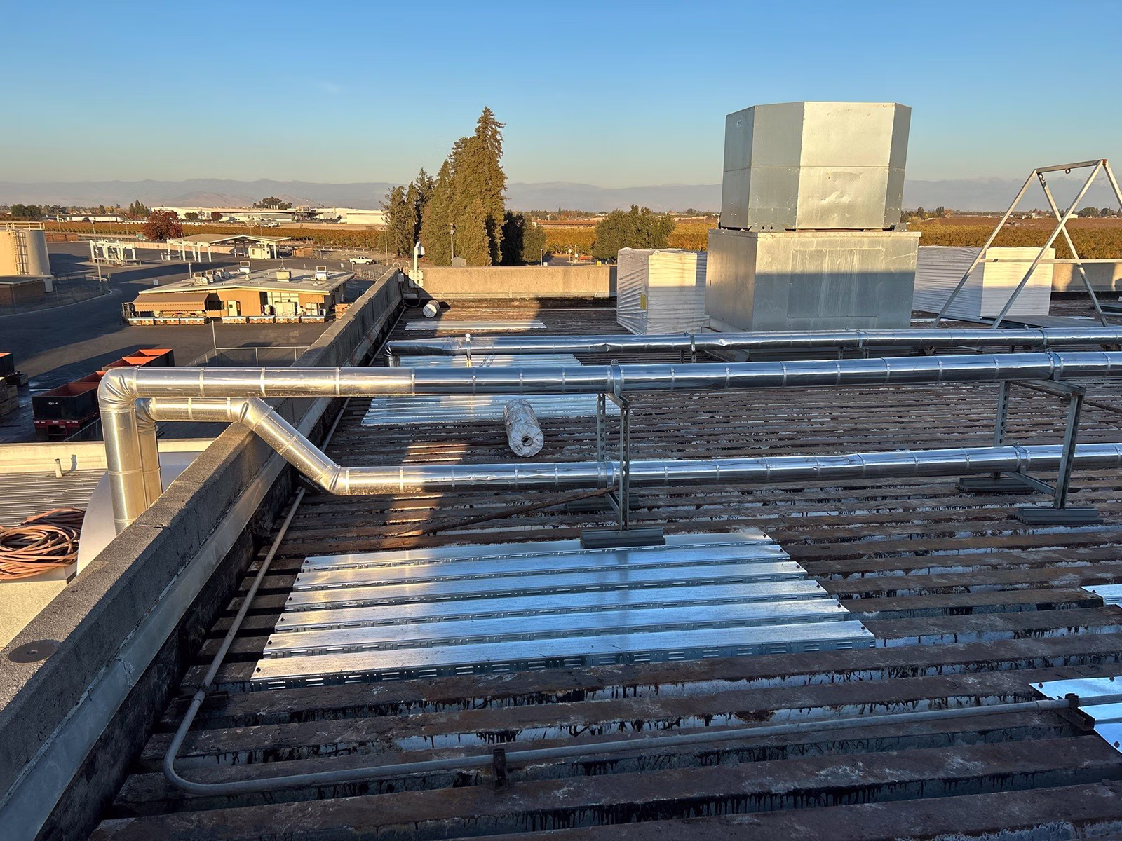 Sun-Maid Growers of California - 13525 S Bethel Ave - Dryer Building NE Roof