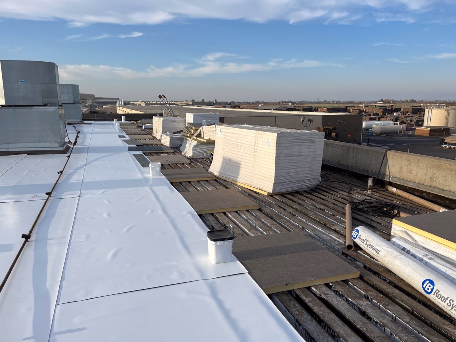 Sun-Maid Growers of California - 13525 S Bethel Ave - Dryer Building NE Roof