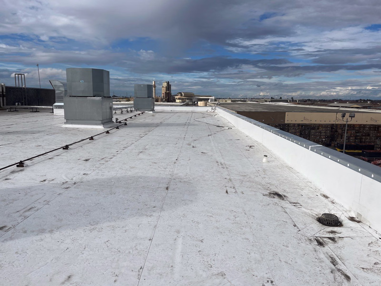 Sun-Maid Growers of California - 13525 S Bethel Ave - Dryer Building NE Roof