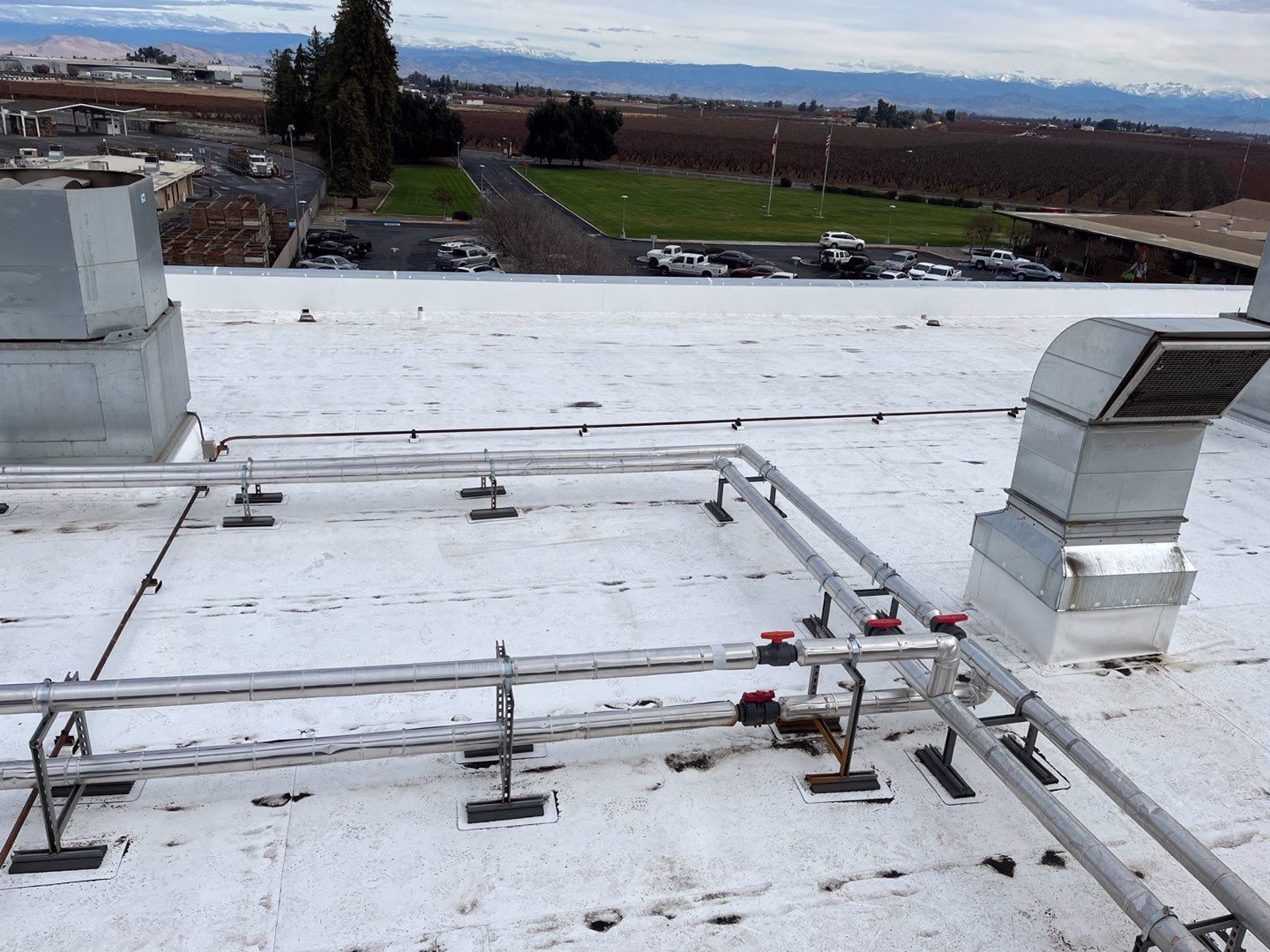Sun-Maid Growers of California - 13525 S Bethel Ave - Dryer Building NE Roof