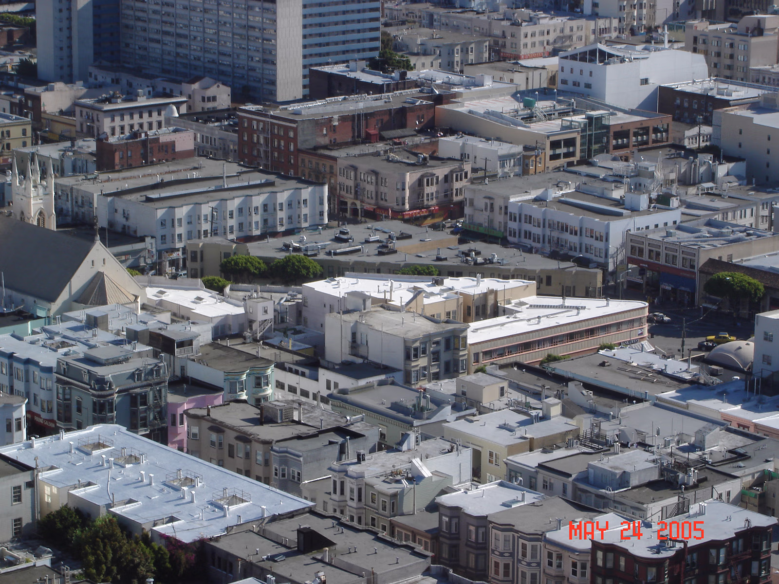 Arial view of a finished project