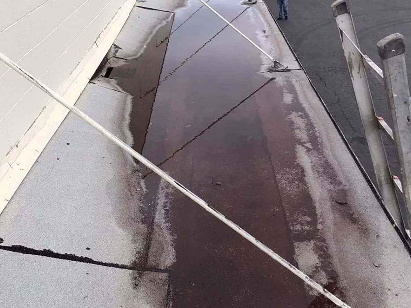 GC Roofing Ponding Water