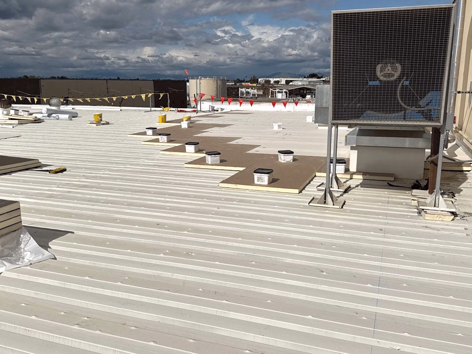 Sun-Maid Growers of California - 13525 S Bethel Ave - Dryer Building NW Roof
