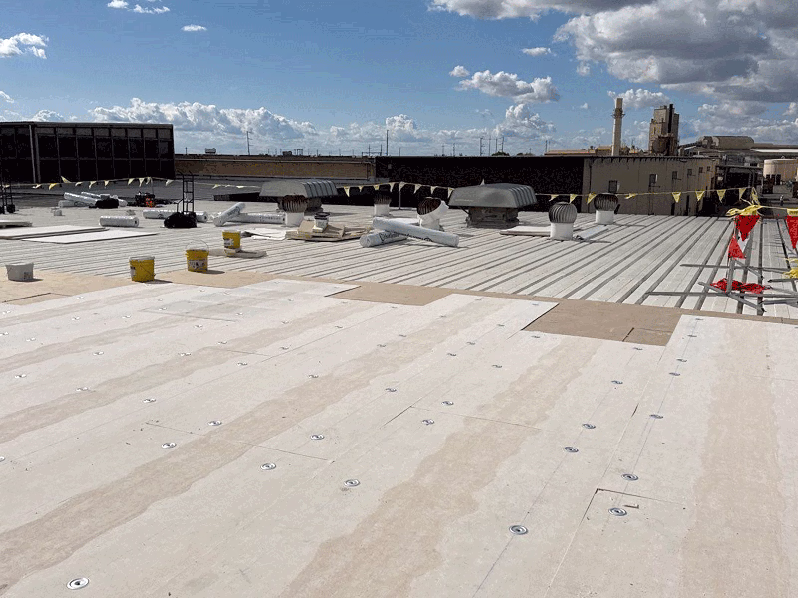 Sun-Maid Growers of California - 13525 S Bethel Ave - Dryer Building NW Roof