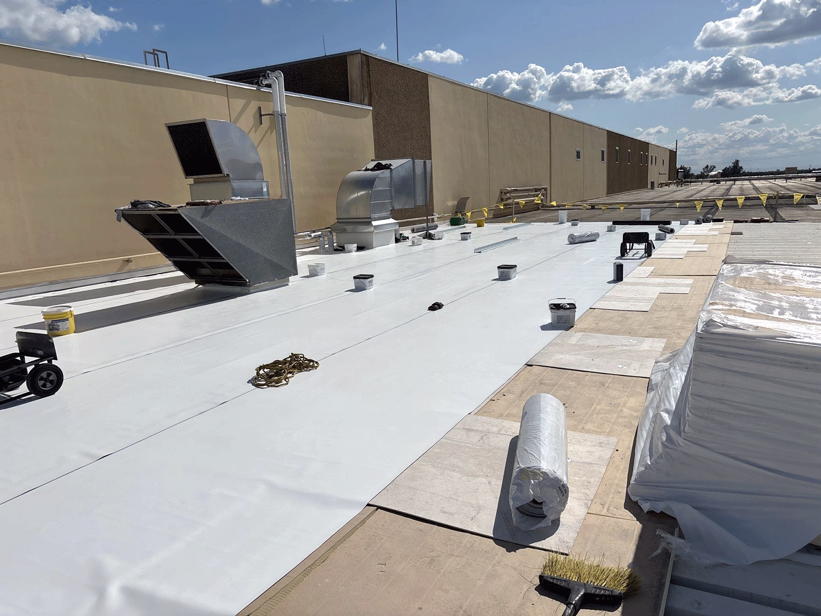 Sun-Maid Growers of California - 13525 S Bethel Ave - Dryer Building NW Roof