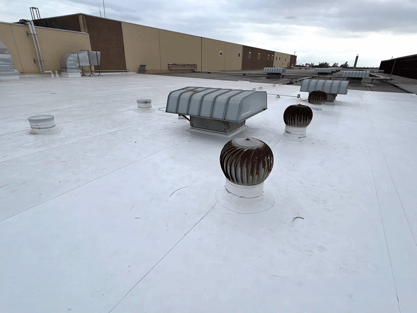 Sun-Maid Growers of California - 13525 S Bethel Ave - Dryer Building NW Roof