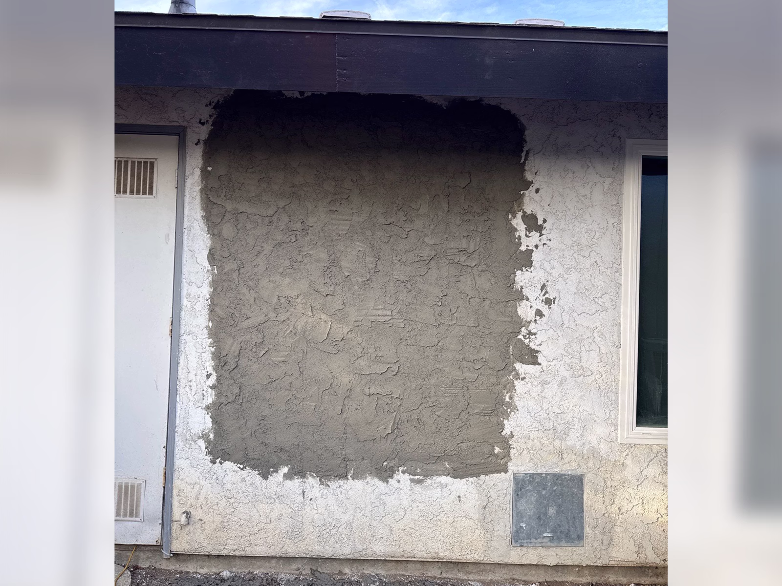 Stucco Patchwork