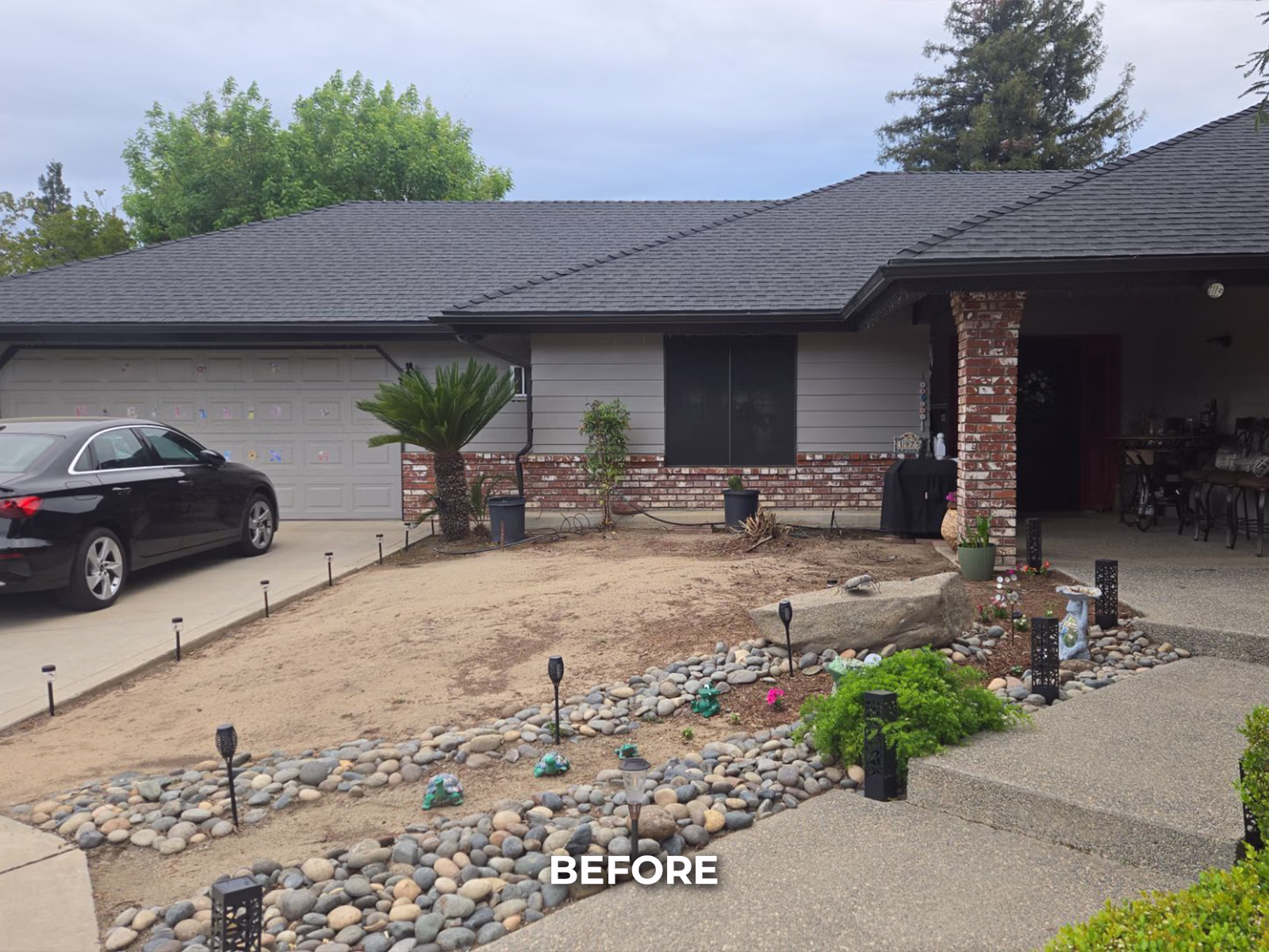 Front Yard Landscaping Update Before