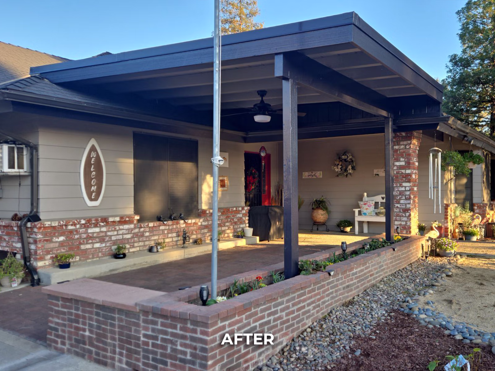 Front Yard Landscaping Update After