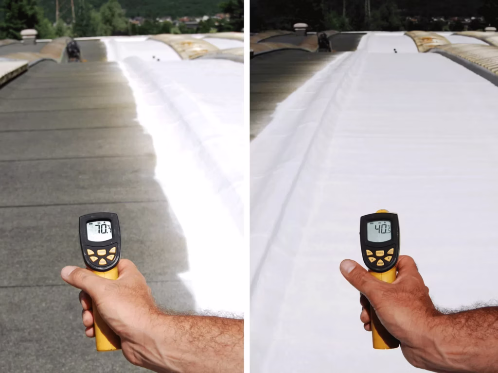 Cool Roof Temperature Difference